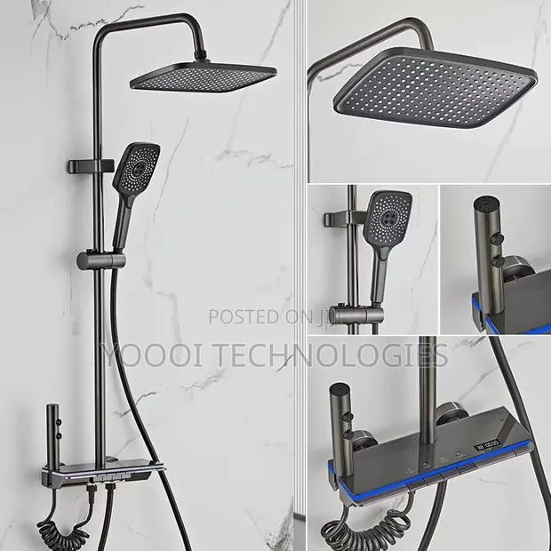 Grey Intelligent Atmospheric Digital Shower Suit