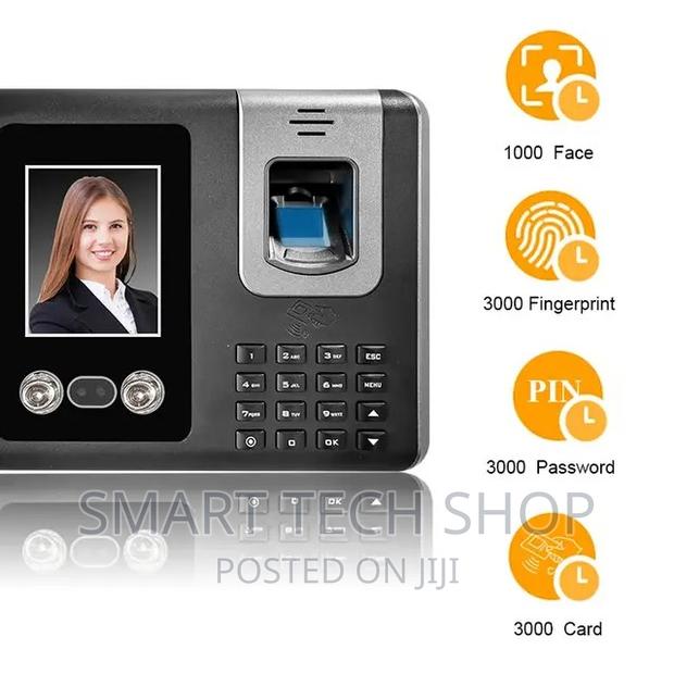 TMF662 2.8" Screen Face, Fingerprint Palm Recognition Time · Photo 3
