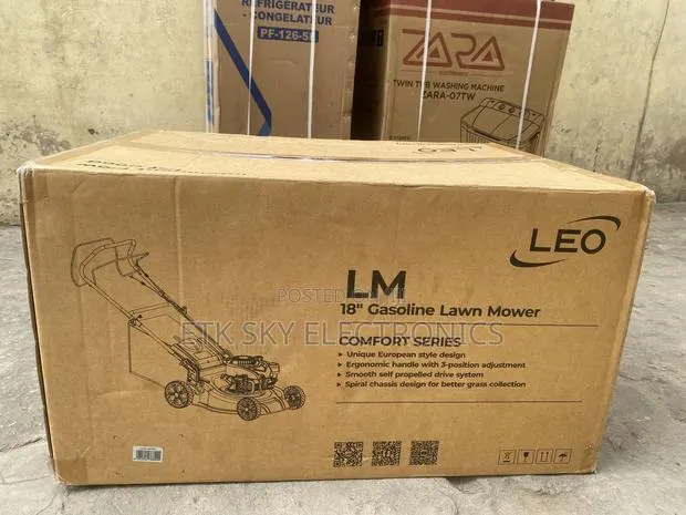 Leo 18” 4hp Gasoline Lawn Mower Lm46-L · Photo 1