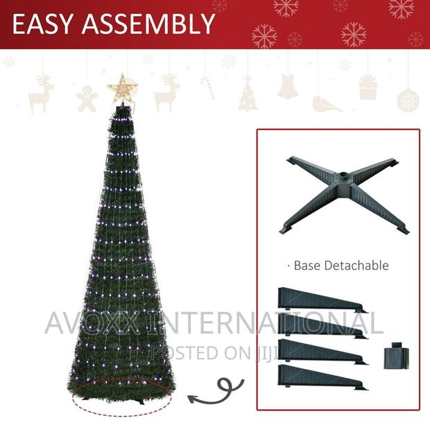 6FT Pre-Lit Christmas Tree, Multi-Color RGB LED Light · Photo 5