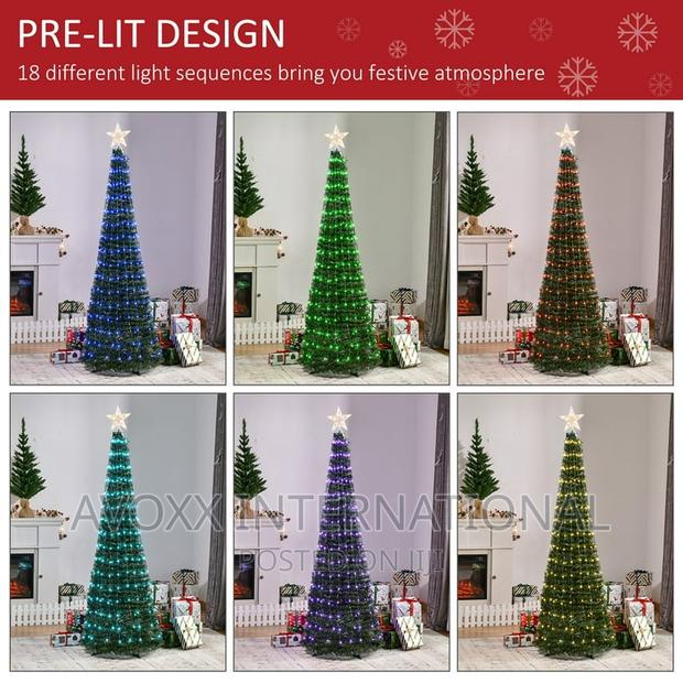 6FT Pre-Lit Christmas Tree, Multi-Color RGB LED Light · Photo 6