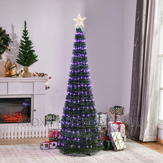 6FT Pre-Lit Christmas Tree, Multi-Color RGB LED Light · Photo 8