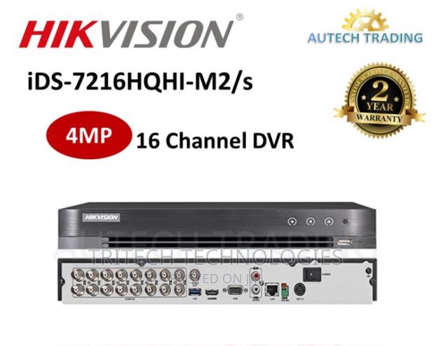 Hikvision 16ch DVR Acusense3k/5mp 2hddslot Ids-7216hqhi-M2/S · Photo 3