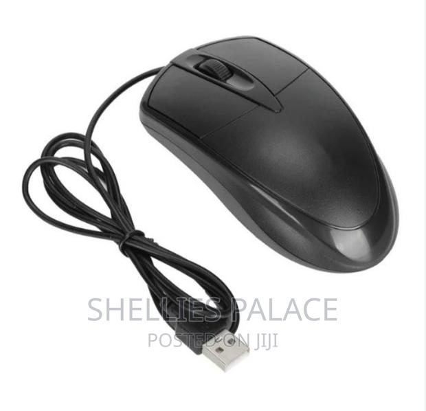 Capo Durable USB Wired Mouse Black · Photo 1