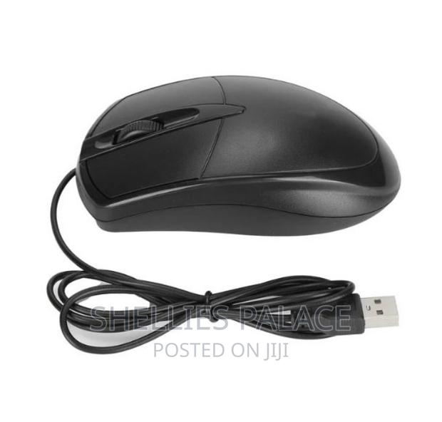 Capo Durable USB Wired Mouse Black · Photo 3