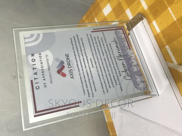 Citation and Award Frame · Photo 1