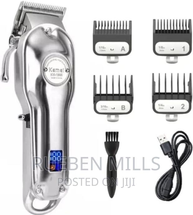 New Kemei Heavy Duty Hair Clipper Barbering Shaving Machine · Photo 1