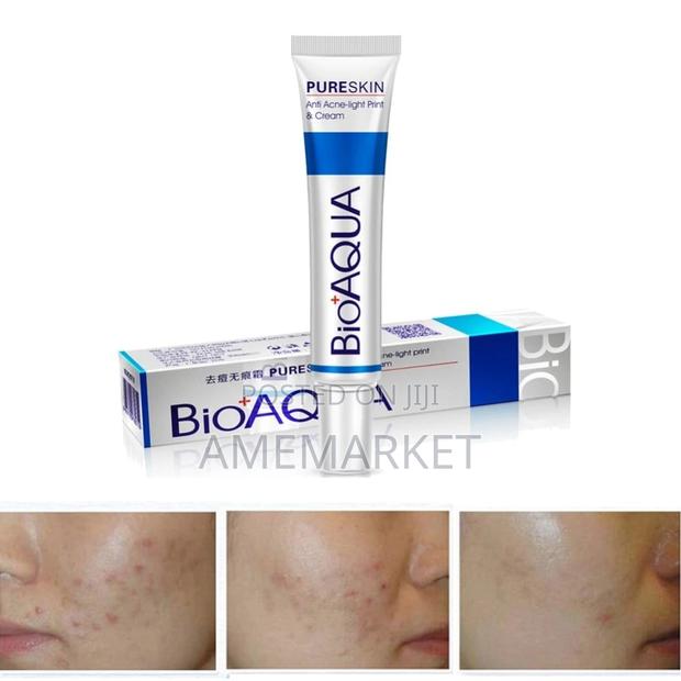 Bioaqua Face Care Cream, Aloe Plant Extract - Acne, Scars · Photo 2