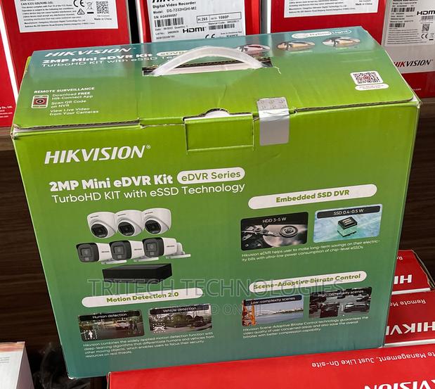 Hikvision 2mp Mini Edvr 6ch Full Color KIT + 330gb · Photo 3
