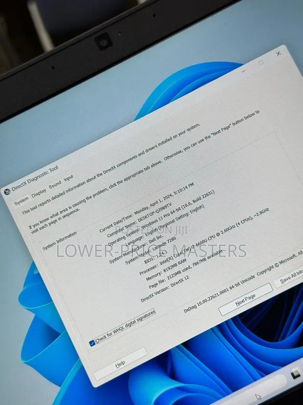 New Laptop Dell Latitude 12 7280 8GB Intel Core I7 SSD 256GB · Photo 1