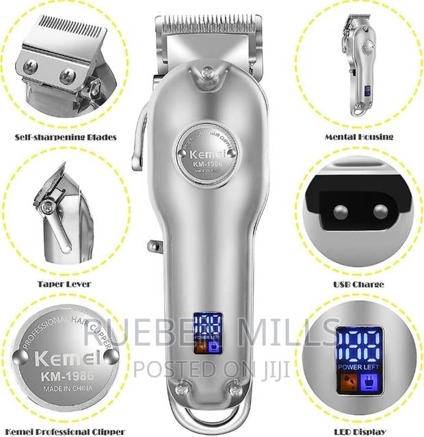 Super Strong Kemei Cordless Shaving Barbering Machine · Photo 1