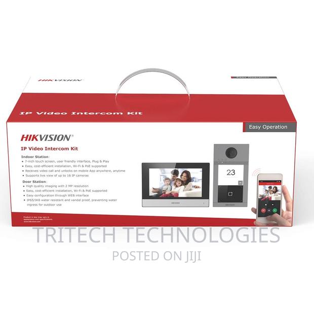 Hikvision Ds-Kis604-P(C) IP Video Intercom KIT With RF Card · Photo 1