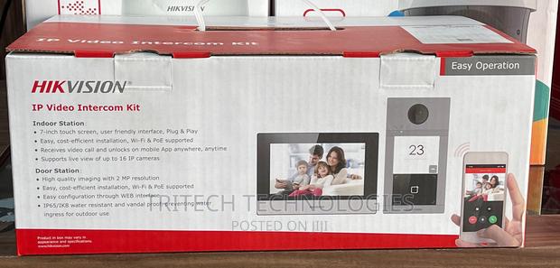 Hikvision Ds-Kis604-P(C) IP Video Intercom KIT With RF Card · Photo 2