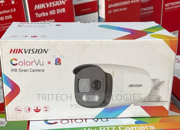 HIKVISION (5MP) Colorvu PIR Siren Fixed Bullet Camera · Photo 1