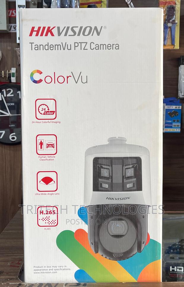 Hikvision Tandemvu PTZ Camera 6+4mp 25x Color Vu Panoramic · Photo 2