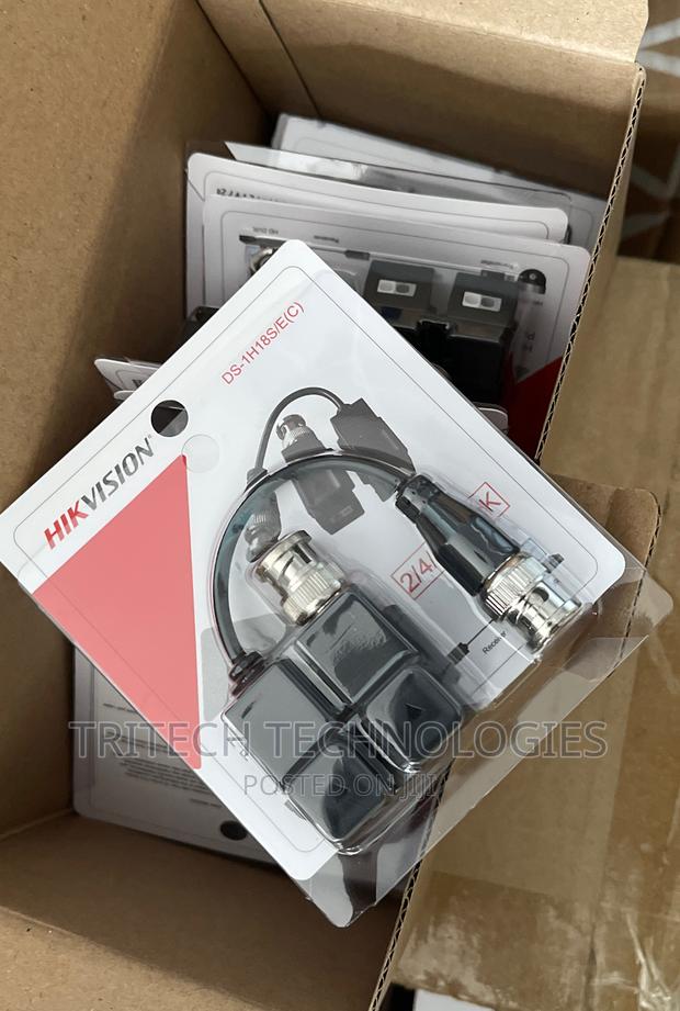 Hikvision Video Balun 1 Channel Resolution 2mp 4mp 5mp 8mp · Photo 2