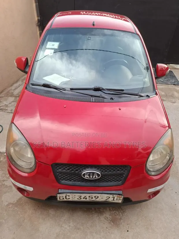 Kia Morning 2009 Red