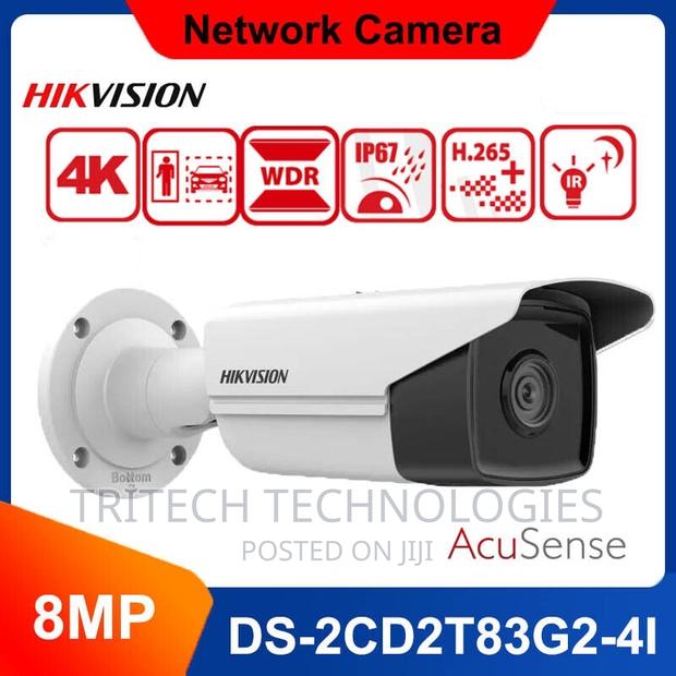 Hikvision 8mp Acusense Bullet IP Camera Ds-2cd2t83g2-21/41 · Photo 1
