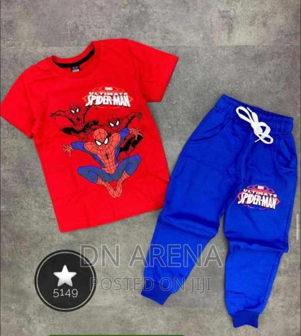 Boys Spider Man Top and Down · Photo 1