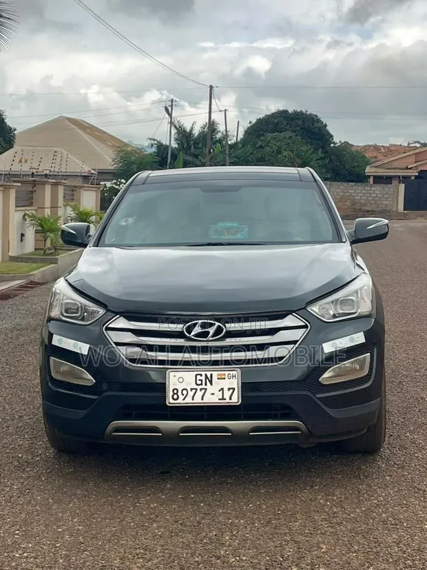 Hyundai Santa Fe 2014 Green · Photo 1