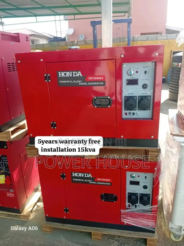 Phoenix Engine Honda Diesel Oil 15kva 16500watts 15kva · Photo 1
