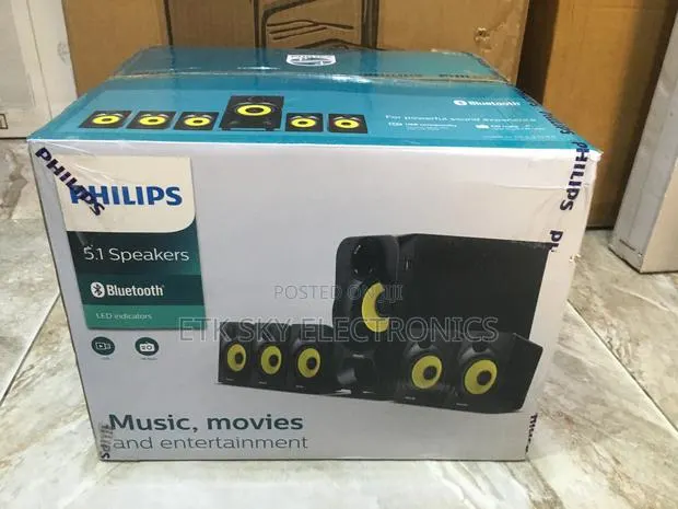 Philips-Spa3800b Philips Speaker 5.1 Bluetooth · Photo 1