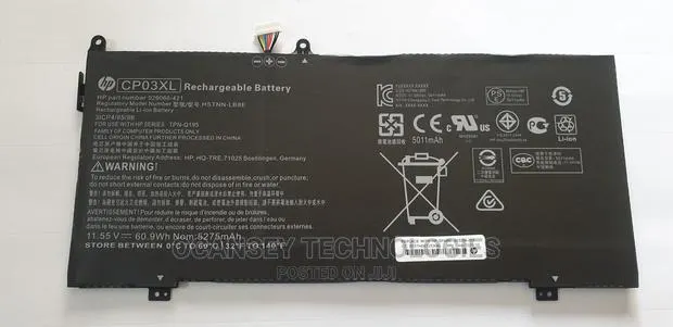Original HP Battery CP03XL for Spectre X360 13-Ae000 · Photo 2