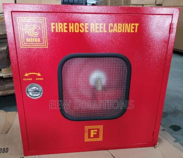 Recessed Fire Cabinet With Hose Reel · Photo 1