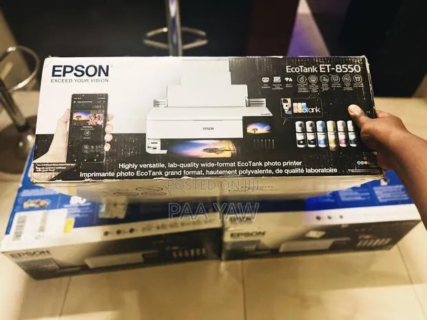 Epson EcoTank ET-8550 Wide-Format Photo Printer A3+, With Original Ink · Photo 1