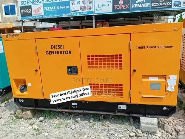 Perkins 35kVA Diesel Generator–Automatic Voltage Regulation (AVR 35kva · Photo 1