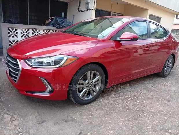 Hyundai Elantra Limited 2018 Red · Photo 1
