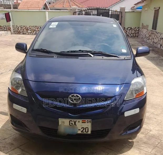 Toyota Yaris S Sedan 2007 Blue · Photo 1
