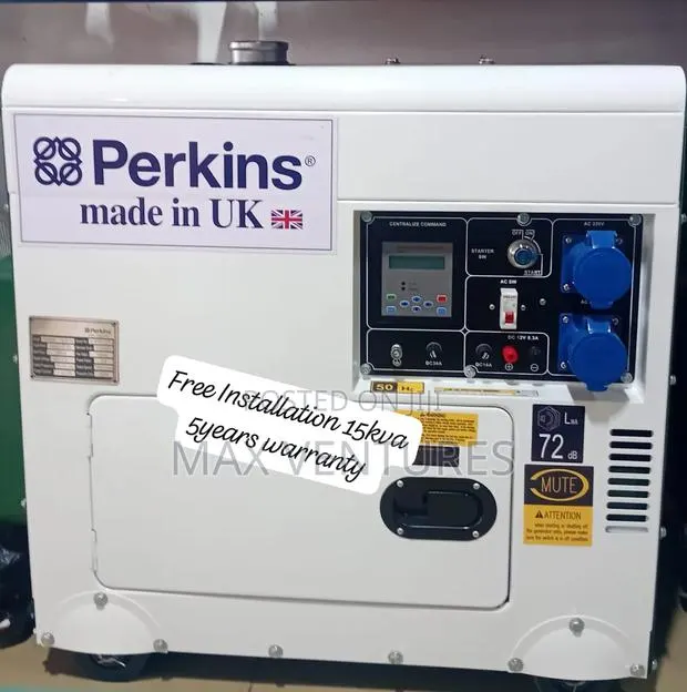 Premium 15kva Perkins Generator – Rugged Durable15kva · Photo 1