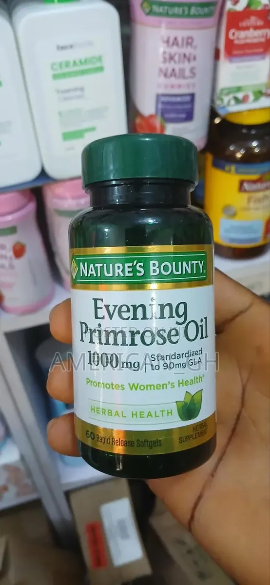 Evening Primrose 1000mg, 60 Softgels · Photo 1