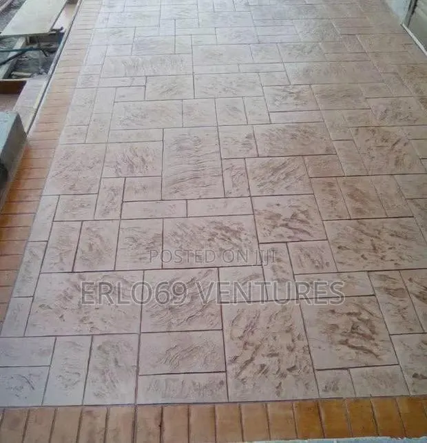 Decorative Stamped Concrete Flooring · Photo 1