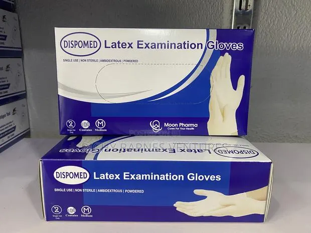 Latex Examination Gloves · Photo 1