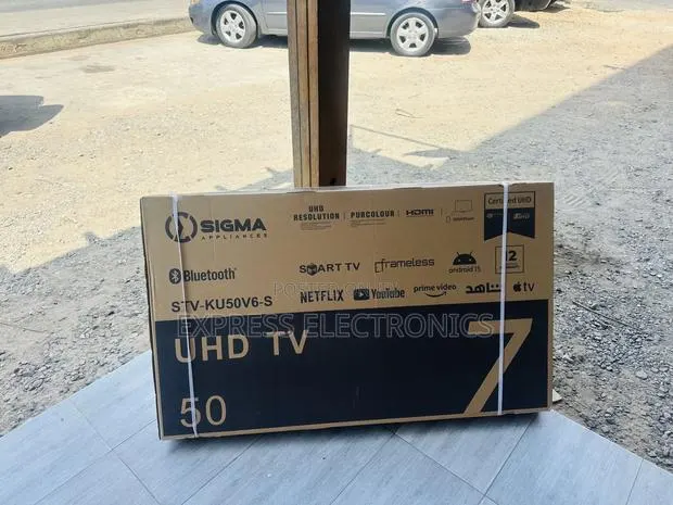 Ultra Slim Uhd Smart Android Slim Sigma 50” Sig-Ku50v6-S · Photo 1