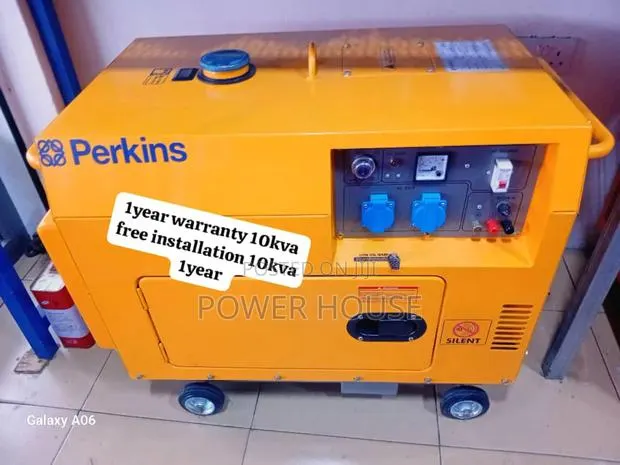 Tower Alpha Power 10kva 13000watts Generator Diesel Perkins · Photo 1