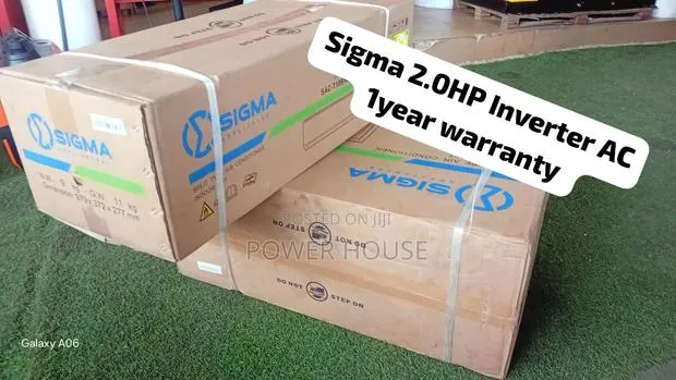 Excellent Sigma 2.0HP Inverter AC for Comfortable Rooms · Photo 1