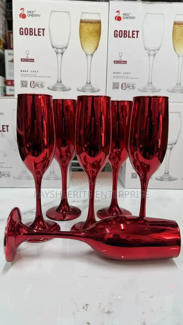 6 Sets Champaign Wine Glass 180gh · Photo 1