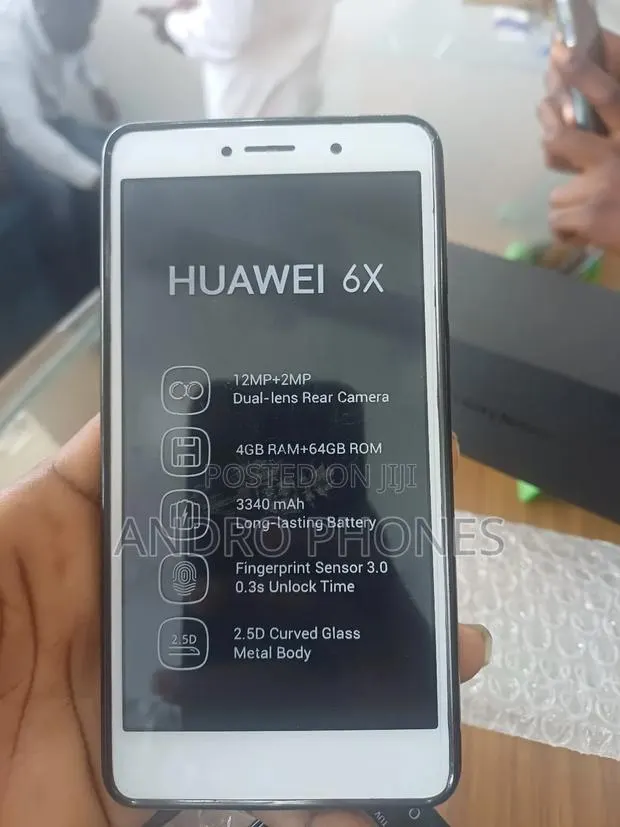 Huawei Honor 6X 64 GB Silver · Photo 1