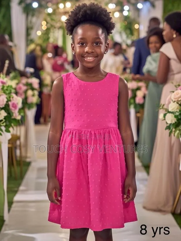 Stylish Pink Butterfly Dress · Photo 1
