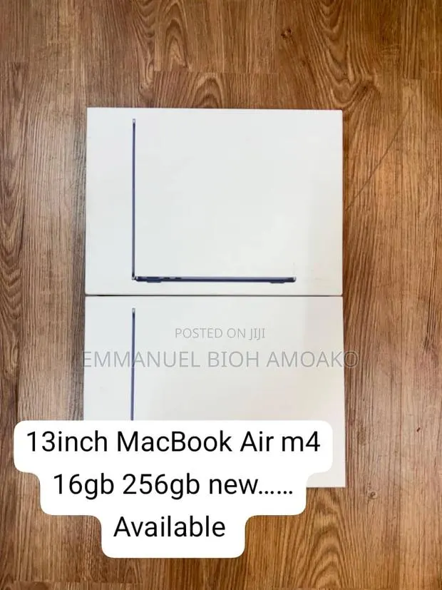 New Laptop Apple MacBook Air 16GB Apple M4 HDD+SSD 256GB · Photo 1