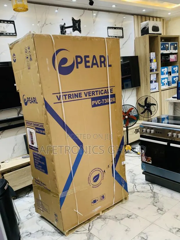 Accurate New Pearl 610liters Double Door Display Fridge PVC-730-2b · Photo 1