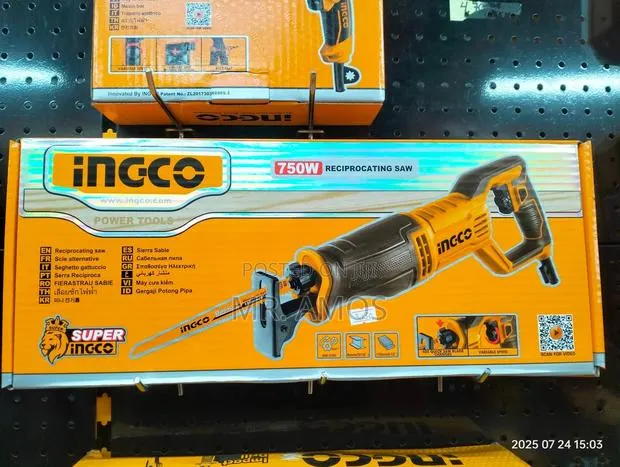 750w Reciprocating Saw With 3pcs Accessories - Rs7508 · Photo 1