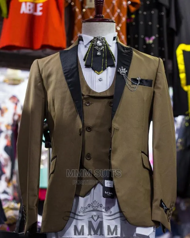 Quality Turkish 3-Piece Tuxedo Suit · Photo 1