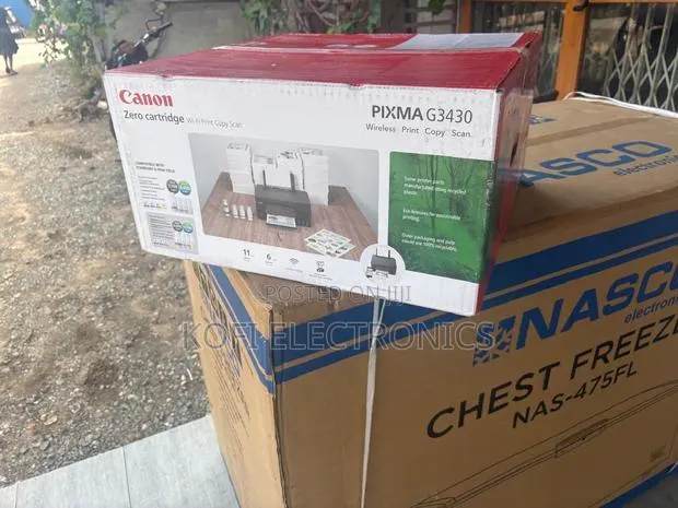 Canon Pixma G3430 Inkjet Printer Print, Scan Copy · Photo 1