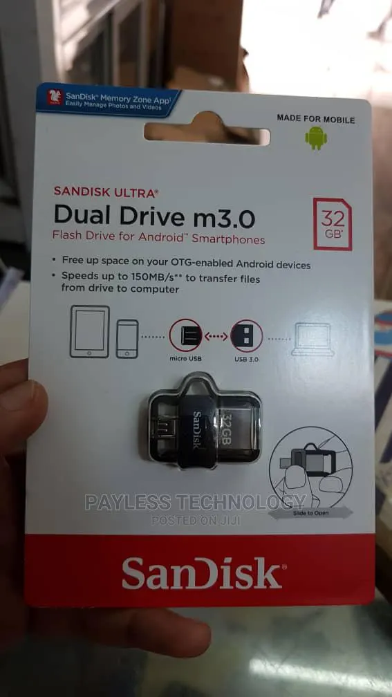 Sandisk 32gb 3.0 USB Dual Pendrive · Photo 1