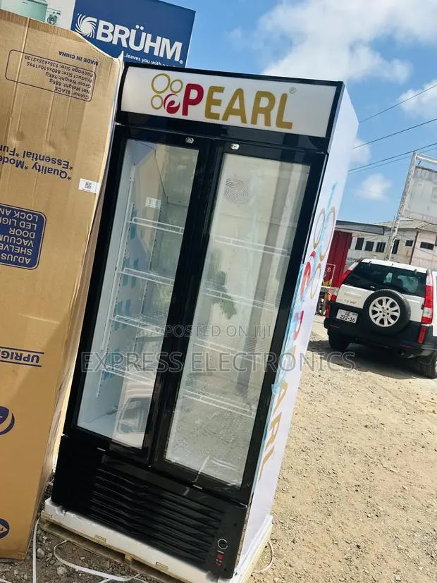 Quickquint Double Door Fridge Pearl PVC-622-2b. · Photo 1
