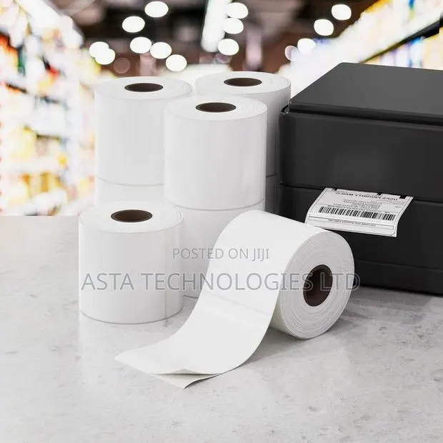 80mm Receipt Paper Rolls – 50 Rolls Per Carton · Photo 1